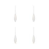 Mzshne 4 Piezas de ñuelo de Pesca Corcho Artificial. Flotador de Pesca Ligero Resistente...