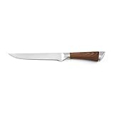 Juego de cuchillos de Chef, cuchillo de cocina profesional de acero inoxidable, rebanador...