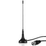 August DTA180 Antena TDT (Televisión Digital Terrestre) – Antena Portátil...