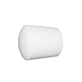 WURKO 1123001 - Cantonera plastico 30mm. blanca redonda