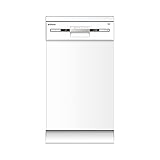 EDESA EDW 4710 WH - Lavavajillas libre instalación (ancho de 45 cm, 7 programas,...