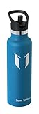 Super Sparrow Botella Agua Acero Inoxidable 18/10 - Botella Termica Ultraligera con Tapa...