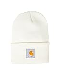 Carhartt Watch Hat Gorro, One size, Blanco (Winter White)
