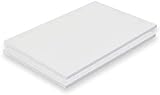 Cartón Pluma- 10 Unidades Tamaño A3 (42x29,7 cm) Espesor de 5 m/m (Blanco)