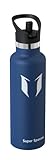 Super Sparrow Botella Agua Acero Inoxidable 18/10 - Botella Termica Ultraligera con Tapa...