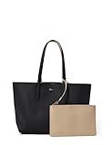 Lacoste NF2142AA, Bolsa de Transporte para Mujer, Negro (Noir Krema), Talla única