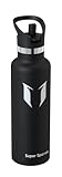Super Sparrow Botella Agua Acero Inoxidable 18/10 - Botella Termica Ultraligera con Tapa...
