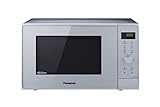 Panasonic NN-GD36H - Microondas con Grill (1000 W, 23 L, 6 niveles, Grill Cuarzo 1100 W,...