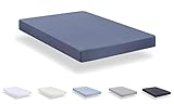 Todocama - Sábana Bajera Ajustable de Microfibra cepillada Extra Suave. (Cama 120 x...