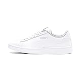 PUMA Smash v2 L Jr, Zapatillas, Multicolor White White, 36 EU