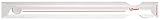 Maped - Material de Oficina - Ergologic - Lupa Regleta - Aumento de Lentes x 3 - 25 cm de...