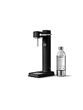 Aarke Carbonator 3, Máquina para hacer Agua con Gas en Acero Inoxidable, incluye Botella...
