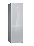 Balay 3KFE565WI Frigorífico combinado, Acabado en cristal Blanco 186 cm