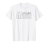 Ukulele Mamá Acordes Camiseta