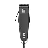 MOSER - 1400, Cortadora de Pelo profesional para Mascotas, Negro