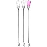 Beaupretty Varilla Agitadora De Pigmento Cuchara 3 Uds Maquillaje Cejas Tatuaje Tinta...