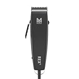 MOSER - Rex, Cortadora de Pelo profesional para Mascotas, Negro