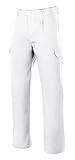 VELILLA 345 Pantalón Multibolsillos, Color Blanco, Talla 4