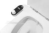 KMINA - Bidet para WC con Chorro de Agua Fría, Ducha WC Adaptador, WC Chorro,...