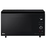 LG MJ3965BPS - Horno Microondas, 4 en 1, con Display Digital, de 39 Litros y 1100 W, Horno...