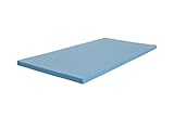 HOMEDI Topper Viscoelastico 140x190 x 5cm - Sobrecolchon de Espuma de Memoria con...