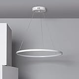 LEDKIA LIGHTING Lámpara Colgante LED 21W Metal Temperatura de Color Seleccionable (Blanco...