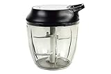 Cofan Picadora Manual de alimentos | Incluye Tapa y Accesorio Batidor | Capacidad 900 ml |...