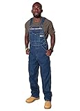 Mentes Peto Vaquero de Mono para Hombre Casual Denim Bib Overgs Suelto Pantalones con Peto...