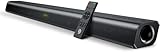 BOWMAKER Tech Barra de Sonido 2.0 Canales, Potencia 120 W, 120 dB, Tecnología DSP 3D...