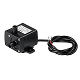 Swagell 1 bomba centrífuga de refrigeración por agua de bajo ruido de 4,2 W, 230 l/h, 12...