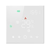 Termostato WiFi para Caldera de Gas, termostato Wi-Fi Fuente de alimentación Desde 220v...