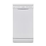 UNIVERSALBLUE Lavavajillas Blanco 45 cm | Lavaplatos Libre Instalación con 5 Programas y...