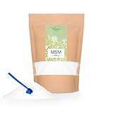 MSM Polvo Vegavero® | 99,9% PURO | 1 Kg | Sin Aditivos | Producto Premiado | Factor Malla...