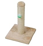 Rascador Poste para Gatos con Bola Colgante, Afilador uñas para Gatos,Sisal...