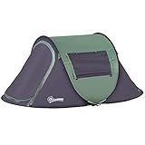 Outsunny Tienda de Campaña Pop-up para 2 Personas Tienda de Dormir con Bolsa de...
