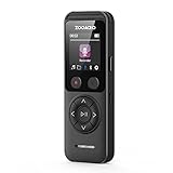 ZOOAOXO 64GB Grabadora de Voz, Bluetooth Grabadora con Reproductor de MP3, Grabadora...