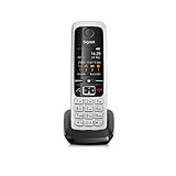 Gigaset C430HX - teléfonos inalámbricos (Negro, Plata, LCD, 128 x 160 Pixeles,...