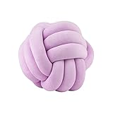 KNOKR Almohadas y cojines de suelo, cojines de bola de nudo suave, almohada de relleno...