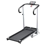 HOMCOM Cinta de Correr Plegable Cinta de Andar Eléctrica Velocidad de 1-10km/h con...