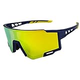 PJFCS Gafas de Ciclismo Polarizadas Gafas de Sol Mujeres Hombres Corriendo Protección UV...