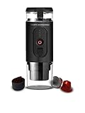 Cafetera Portátil para Cápsulas tipo Nespresso o Café Molido |Cafetera Portatil | coche...