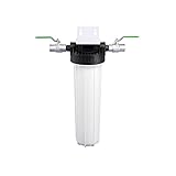 AA Fidelo - Filtro de agua para casa y pozos (20 pulgadas, incluye cartucho de filtro de...