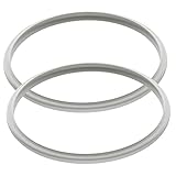 2 PCS Anillo de Sellado de Silicona Transparente, Accesorio De Repuesto de Junta, Anillo...