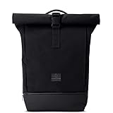 JOHNNY URBAN Mochila Enrollable Mujer Hombre Negra - Allen Medium - Bolso para Viaje,...