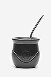 BALIBETOV Mate Set - BaliMate Innovador diseño de Auto-Limpieza - Mate y Bombilla...