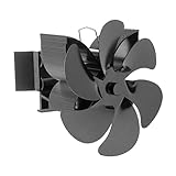 Ventilador de La Estufa de de de de 6 para de/de, Negro