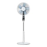 Rowenta Turbo Silence Extreme VU5640 Ventilador de pie con 4 velocidades y de 30 cm,...