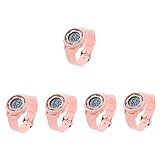 UKCOCO 5Pcs Regalo Cronómetro Retroiluminación Silicona Relojes Digitales Reloj De...