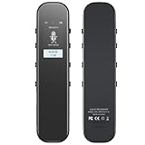 joliker, 64G Grabadora de Voz Digital, 3072kbps Grabadora de Audio de Dictáfono con...