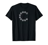 Teléfono analógico vintage - esfera de teléfono retro Camiseta